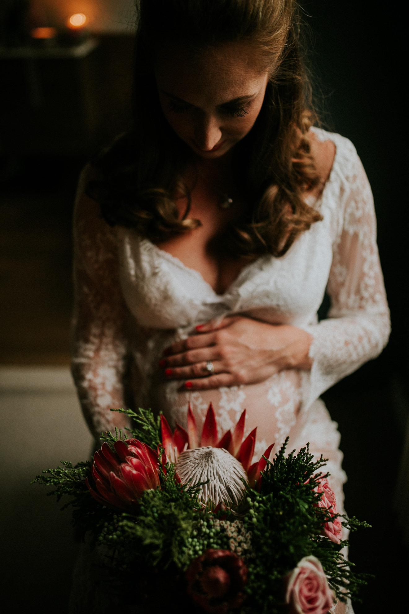 Sensual Styled Maternity Photography