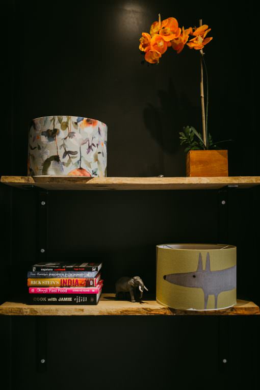 Mr Fox lampshade - Sapna Odlin Photography Funky Olive Interior Design