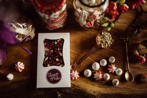 Raspberry and Ginger chocolate - Rosetta D'Uva Sweet Folie