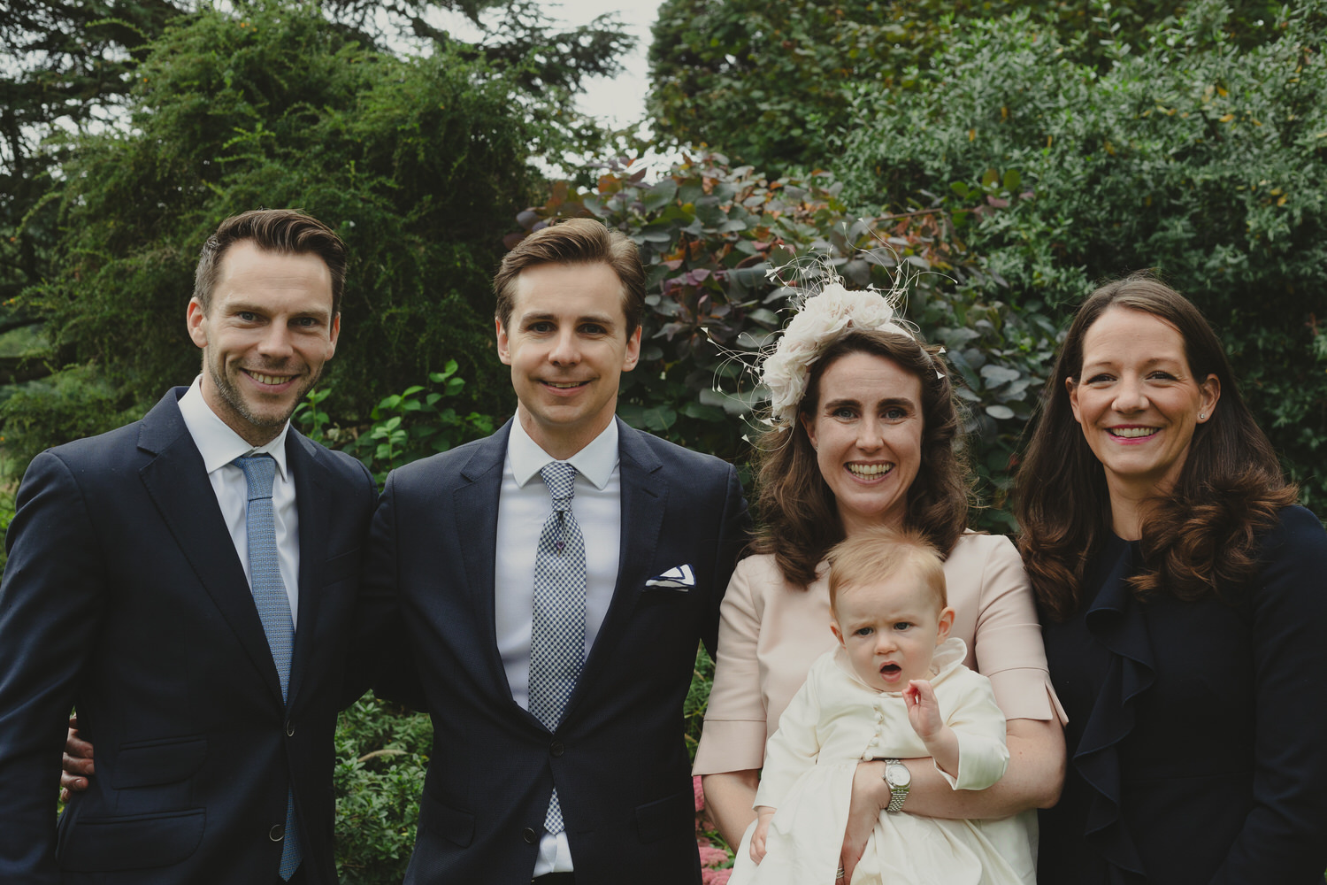 White Christening Decor