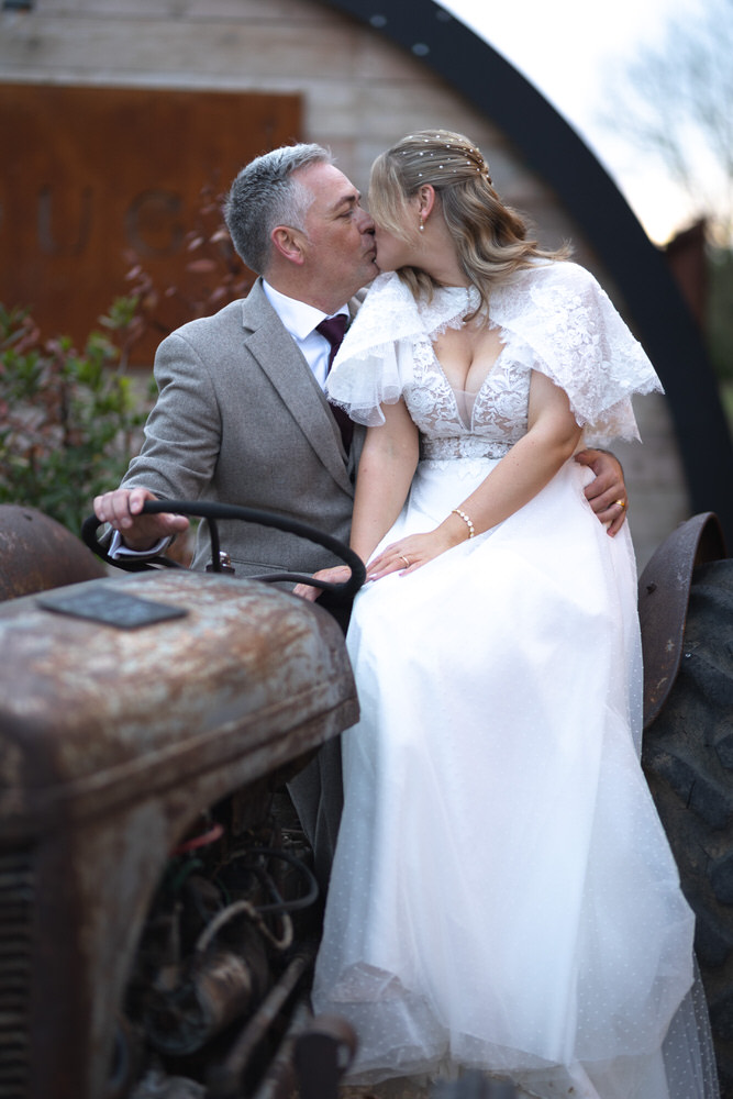 man with a beard at a wedding